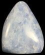 6.6" Polished, Blue Calcite Free Form - Madagascar - #71465-1